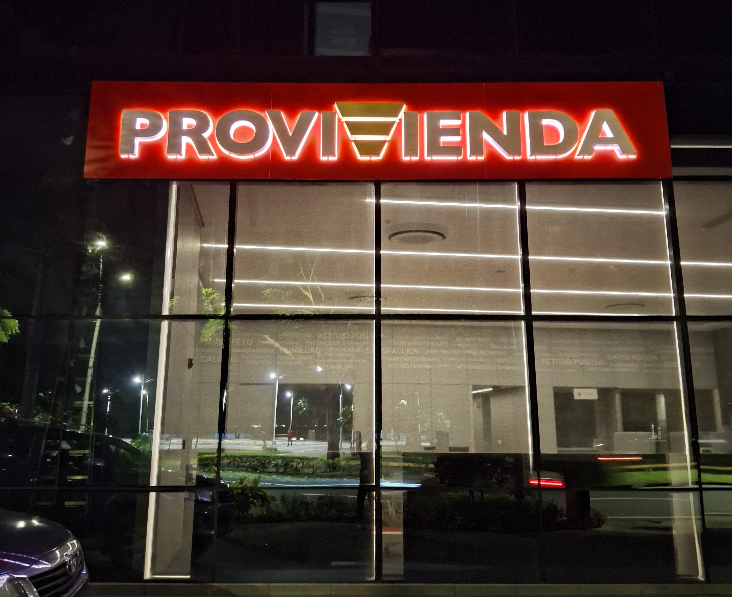 Fabricación Letrero Provivienda